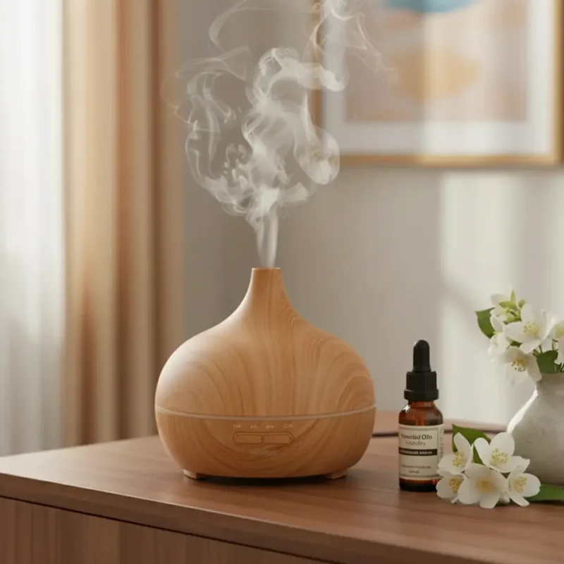 Humidificador Madera Clara Hidra - imagen 8