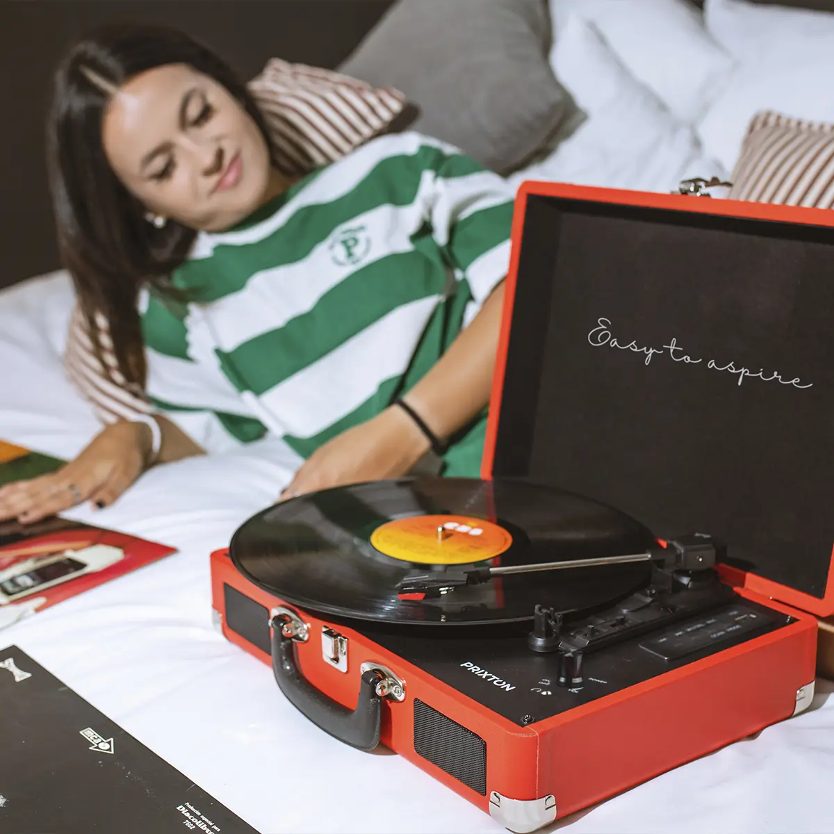 Tocadiscos Rojo | VC400 - Imagen 9