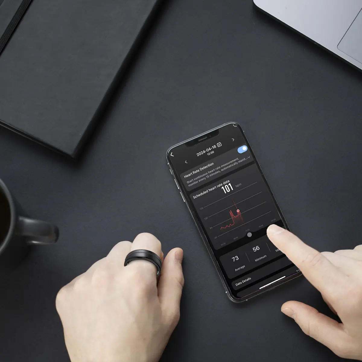 Anillo Inteligente Talla 8 | Smart Ring Orbyt - Imagen 7