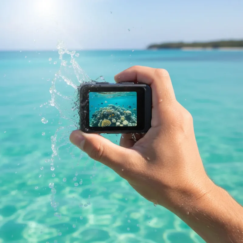Cámara Deportiva 4K Dual Screen | Aqua DV850 - Imagen 6