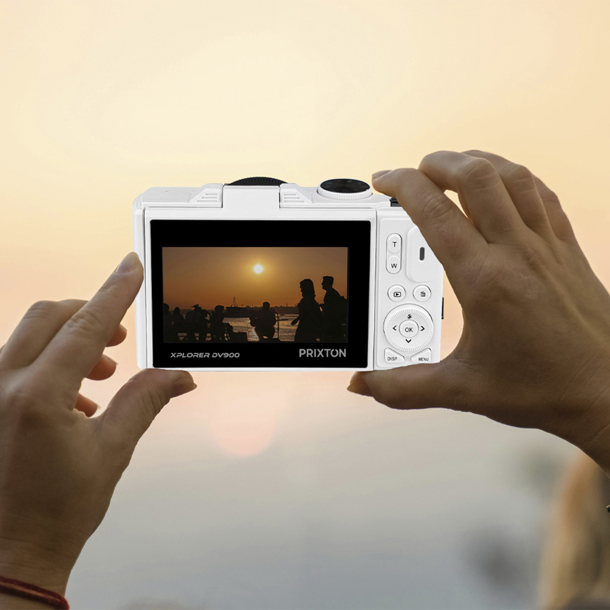 Cámara Digital blanca 4K | Xplorer DV900 - Imagen 8