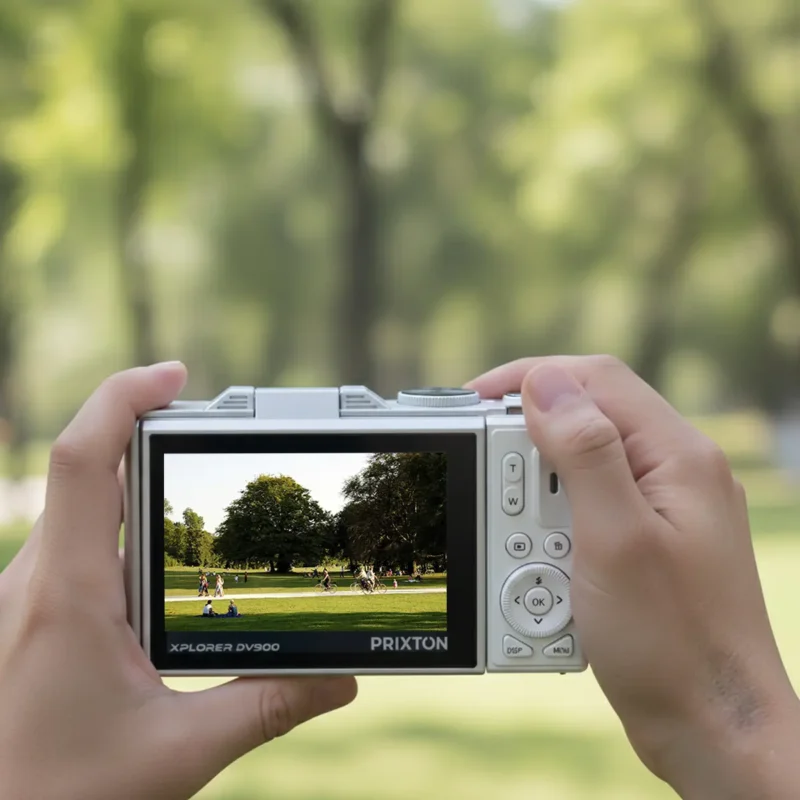 Cámara Digital 4K Plata Xplorer DV900 - imagen 5