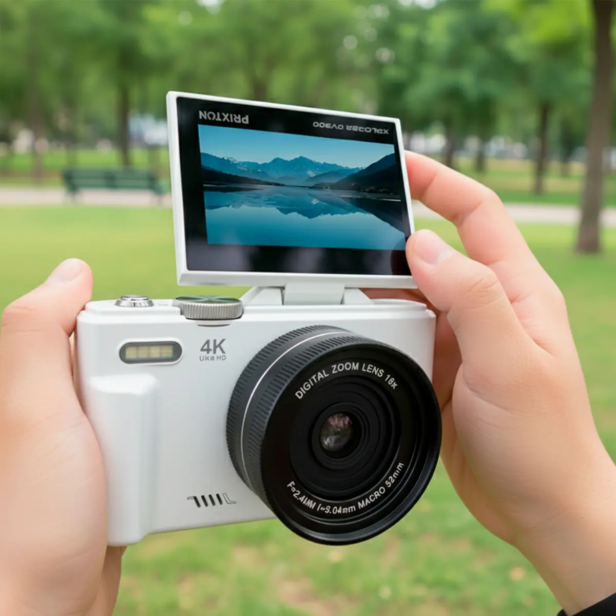 Cámara Digital 4K Blanca | Xplorer DV900 - Imagen 12