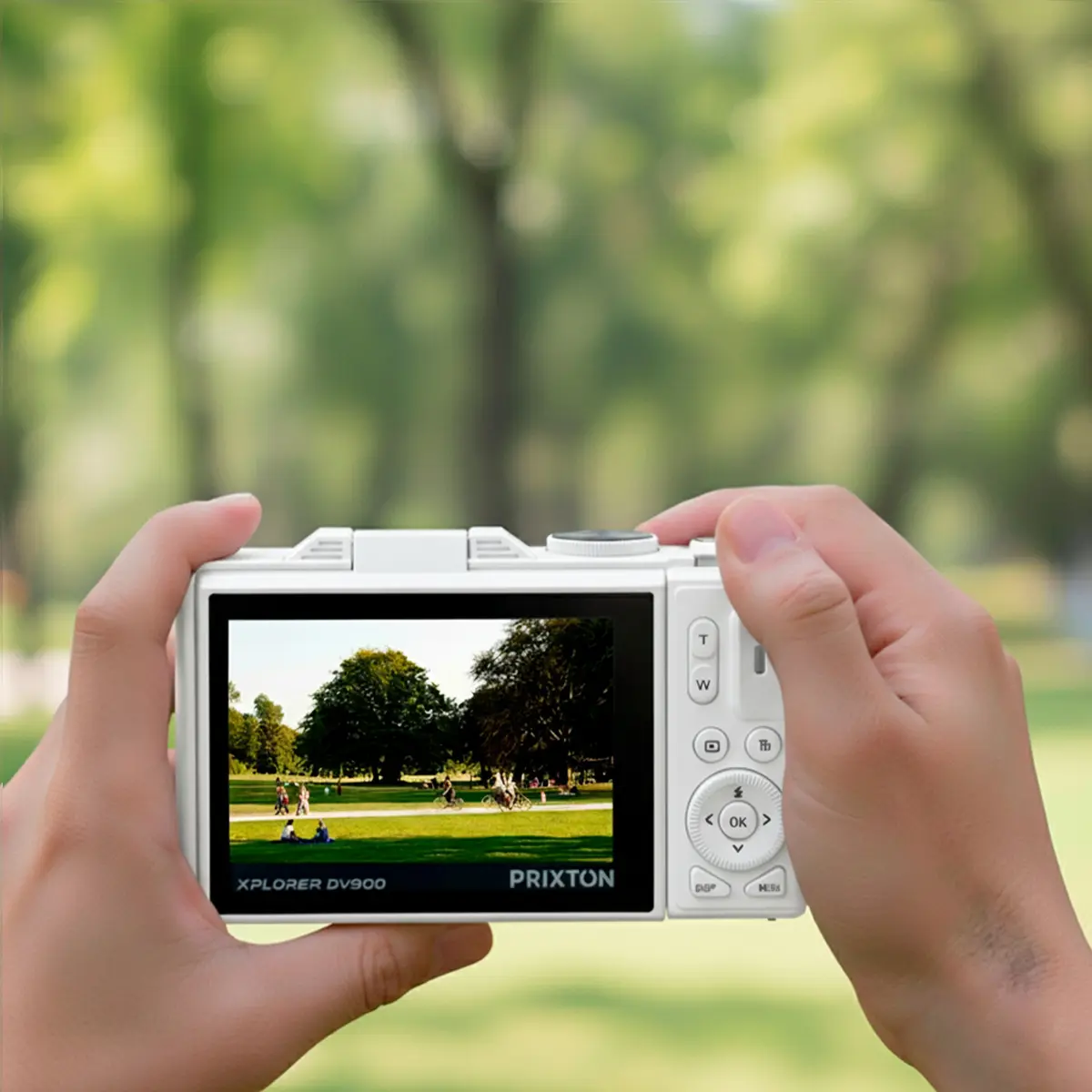 Cámara Digital 4K Blanca | Xplorer DV900 - Imagen 8