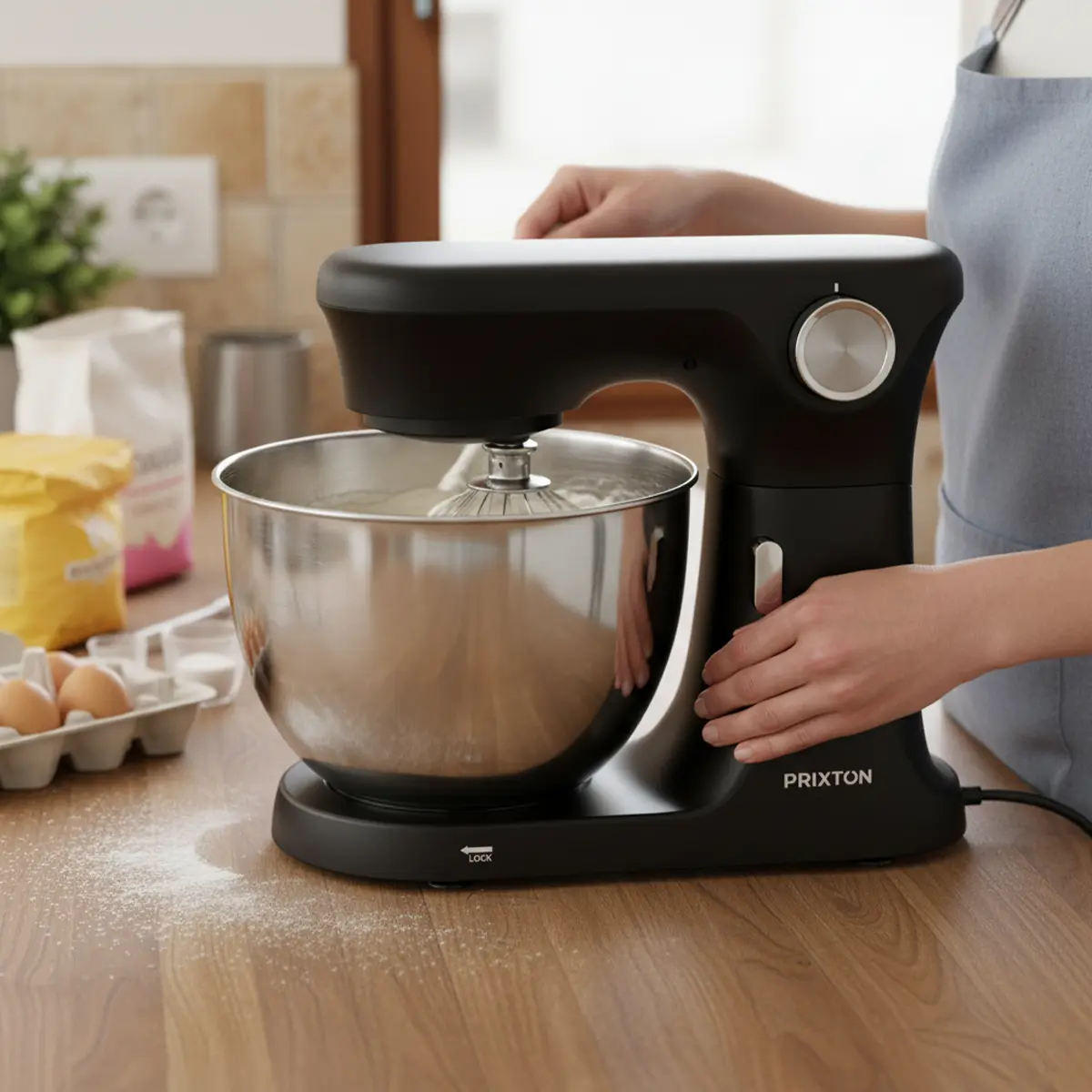 Batidora Amasadora Negra | KR350 - Imagen 6