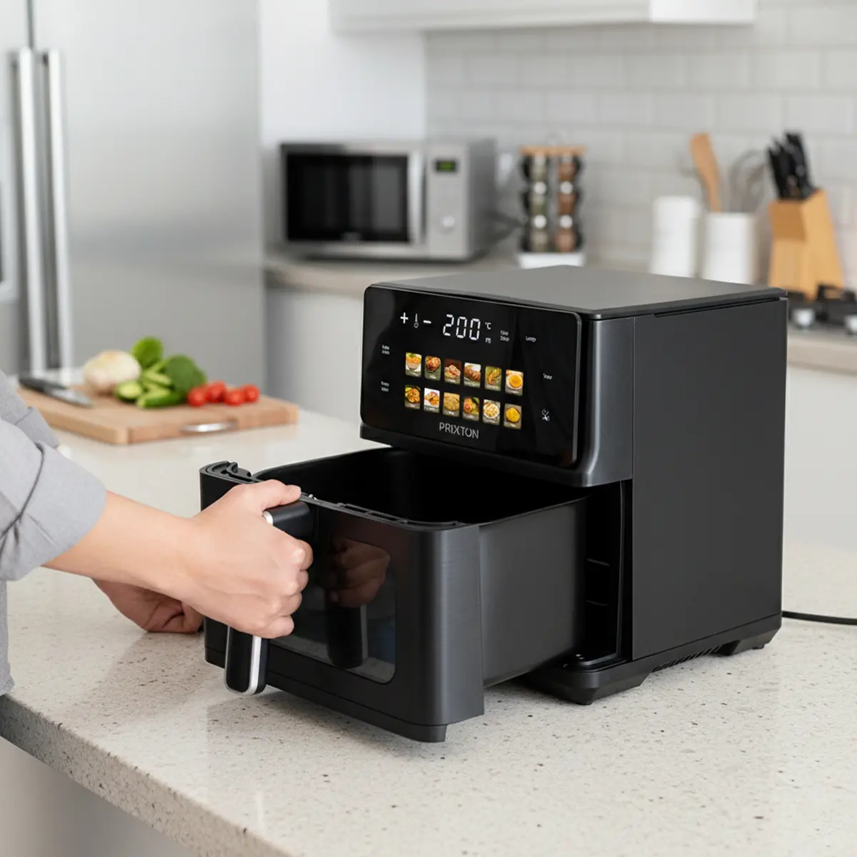 Freidora de aire 6L | Cook Organics Double Heating - Imagen 6